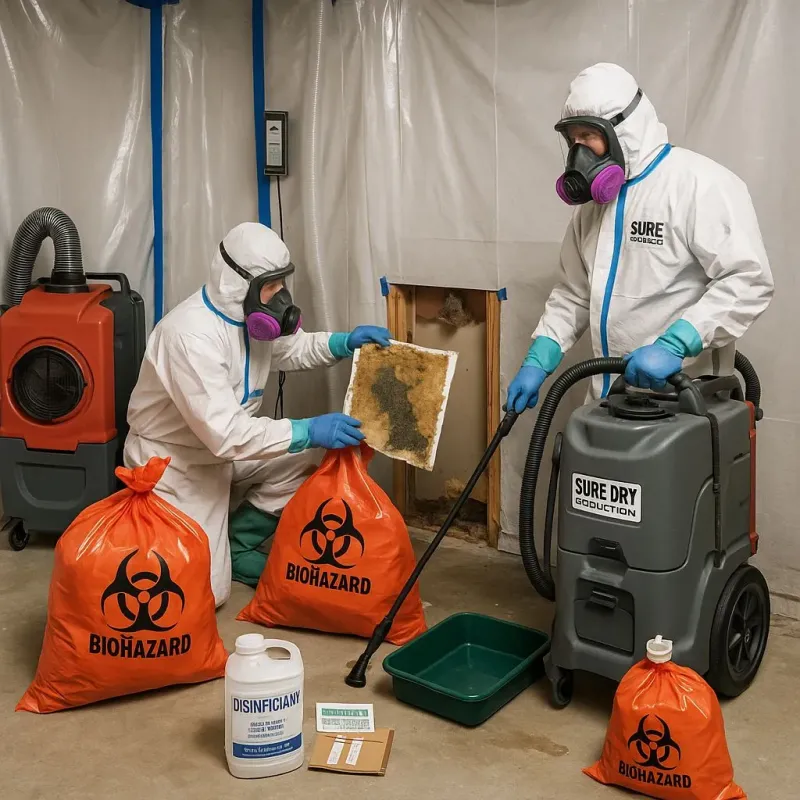 Contaminated Water Handling Protocols process in Lovell, WY