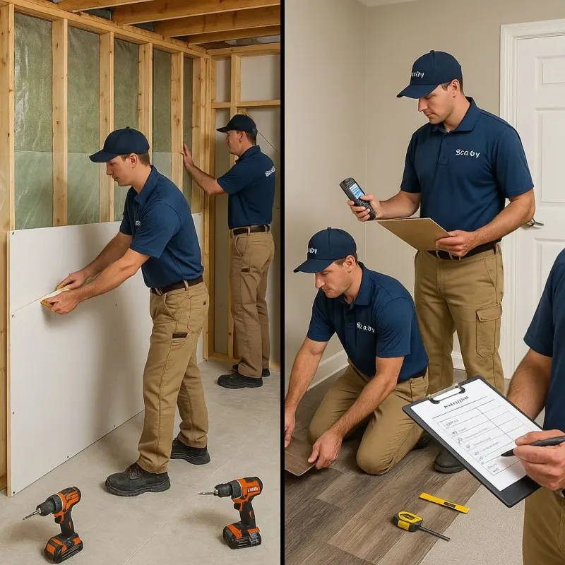 Repairs and Reconstruction process in Lovell, WY